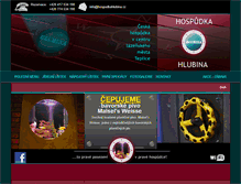 Tablet Screenshot of hospudkahlubina.cz